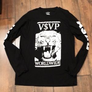 ASAP Worldwide Black Long Sleeve T shirt